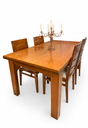 MESA DE MADERA + 4 SILLLAS