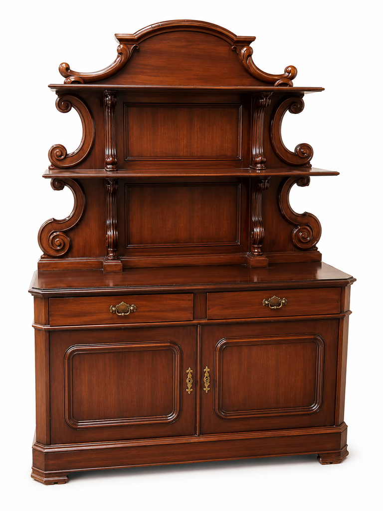 Mueble de salón de madera antigüedad única